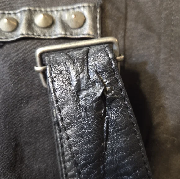 Tripp NYC The Mortal Instruments City Of Bones Black Pleated Studded Dress M - Picture 7 of 8